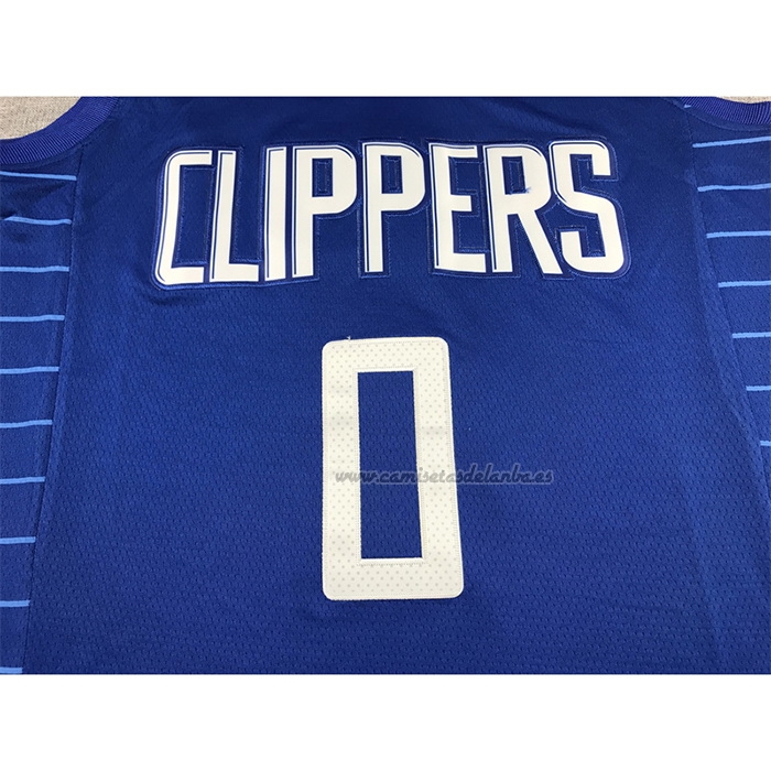 Camiseta Los Angeles Clippers Russell Westbrook NO 0 Icon 2022-23 Azul